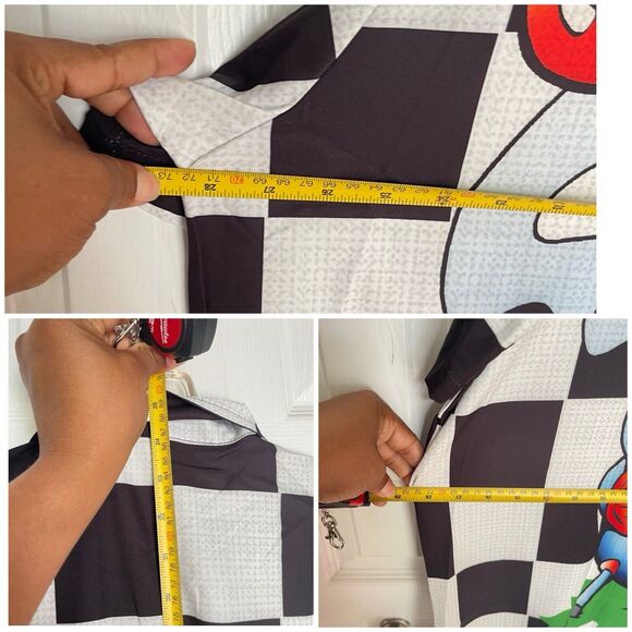 Casual Shirt Size 3XL Men Hawaiin Style Button Down - Picture 10 of 16